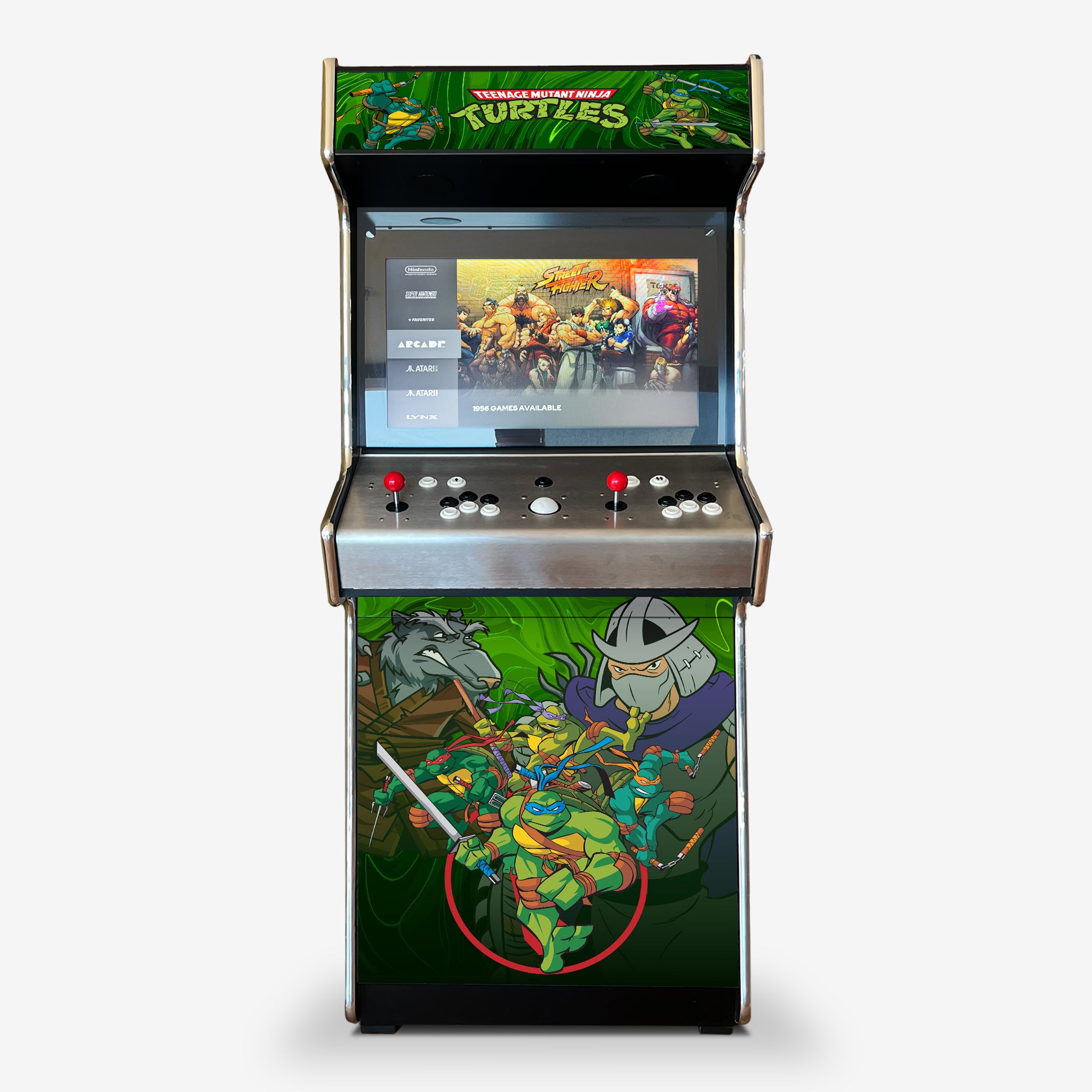 TMNT Arcade Machine - Platinum (SHIPS IN 8 WEEKS)