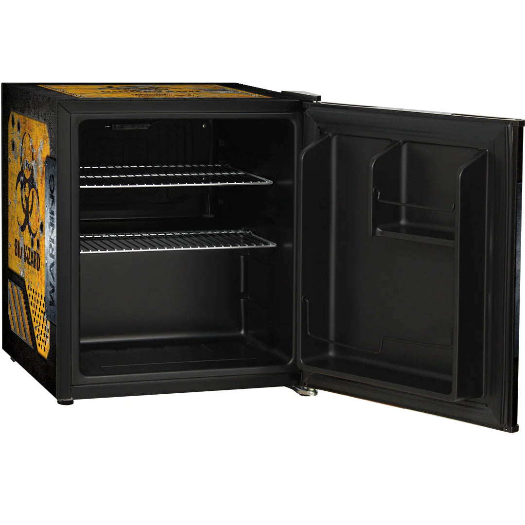 Toxic Waste Crate Design Mini Bar Fridge - A Great Gift Idea Extend To 2 Yrs Replacement (+$19.00)