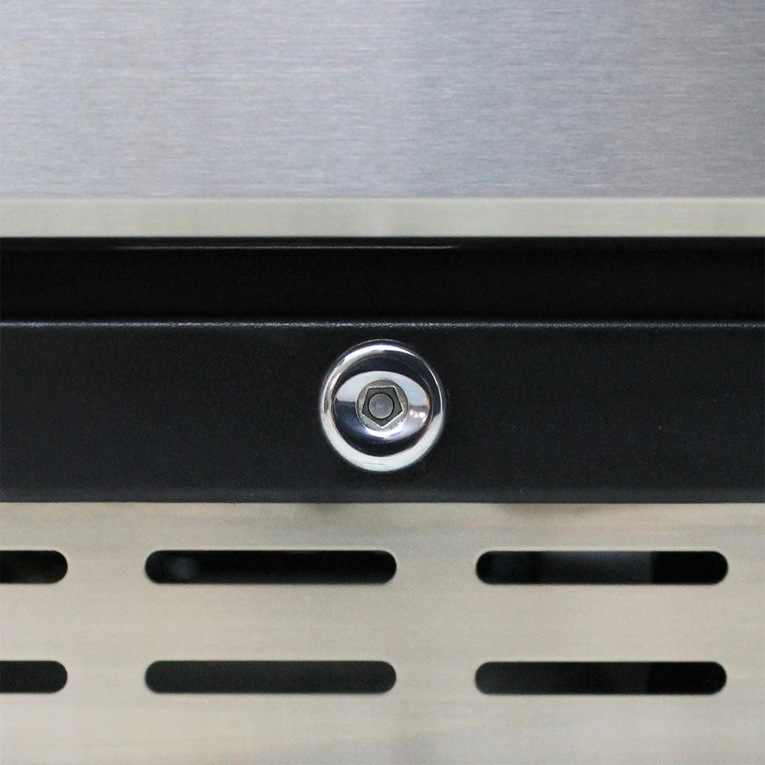 Under Bench Beer And Wine Dual Zone Bar Fridge 2 Yrs Parts/Labour