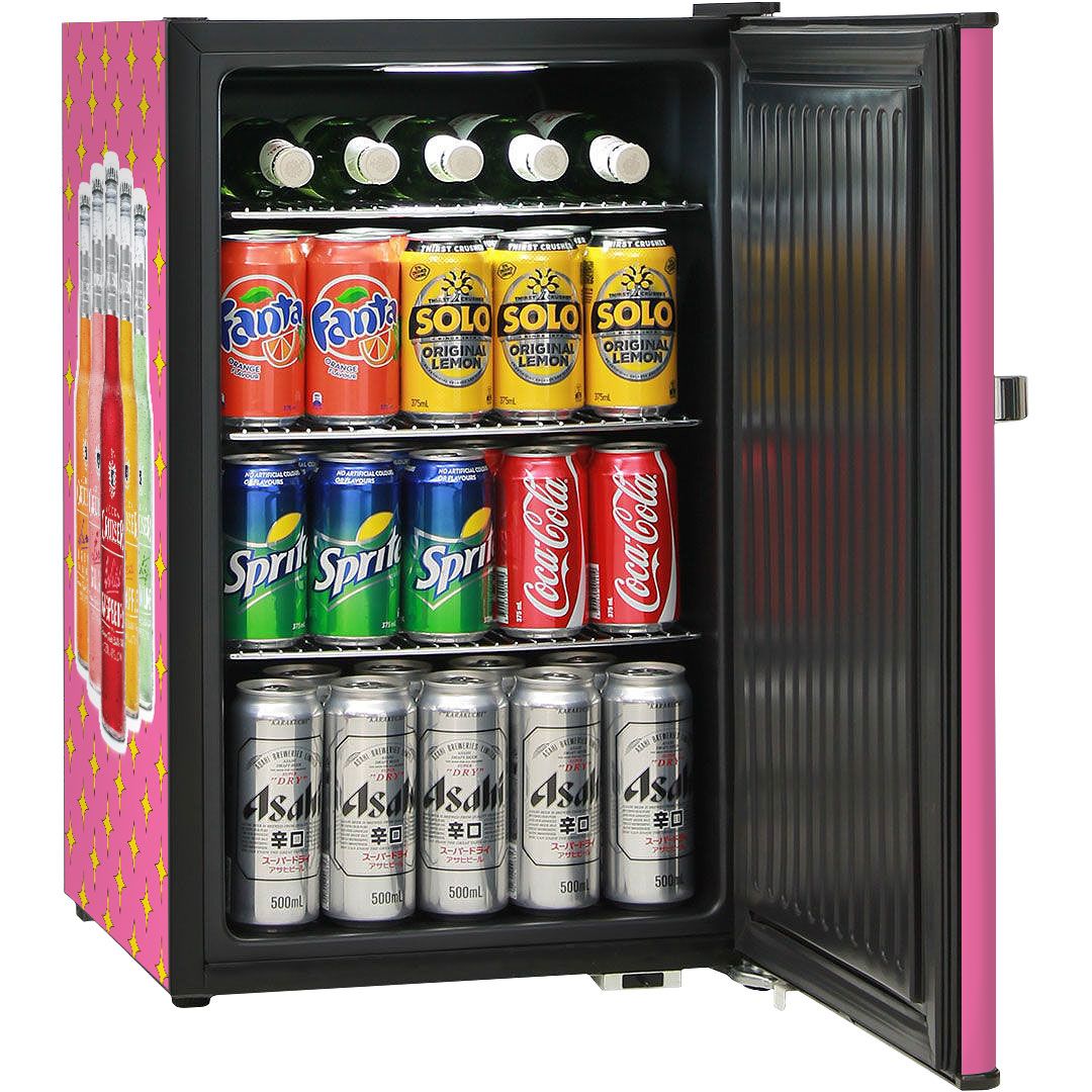 Vodka Cruiser Official Designed Mini Bar Fridge 70 Litre Schmick Brand With Opener