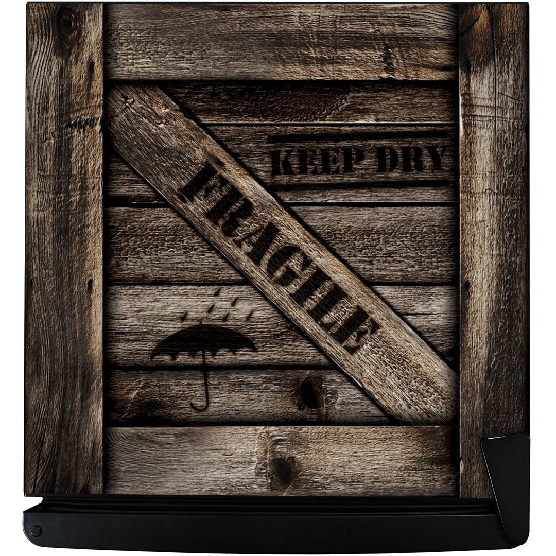 WOODEN CRATE Design Retro Mini Bar Fridge 70 Litre Schmick Brand With Opener