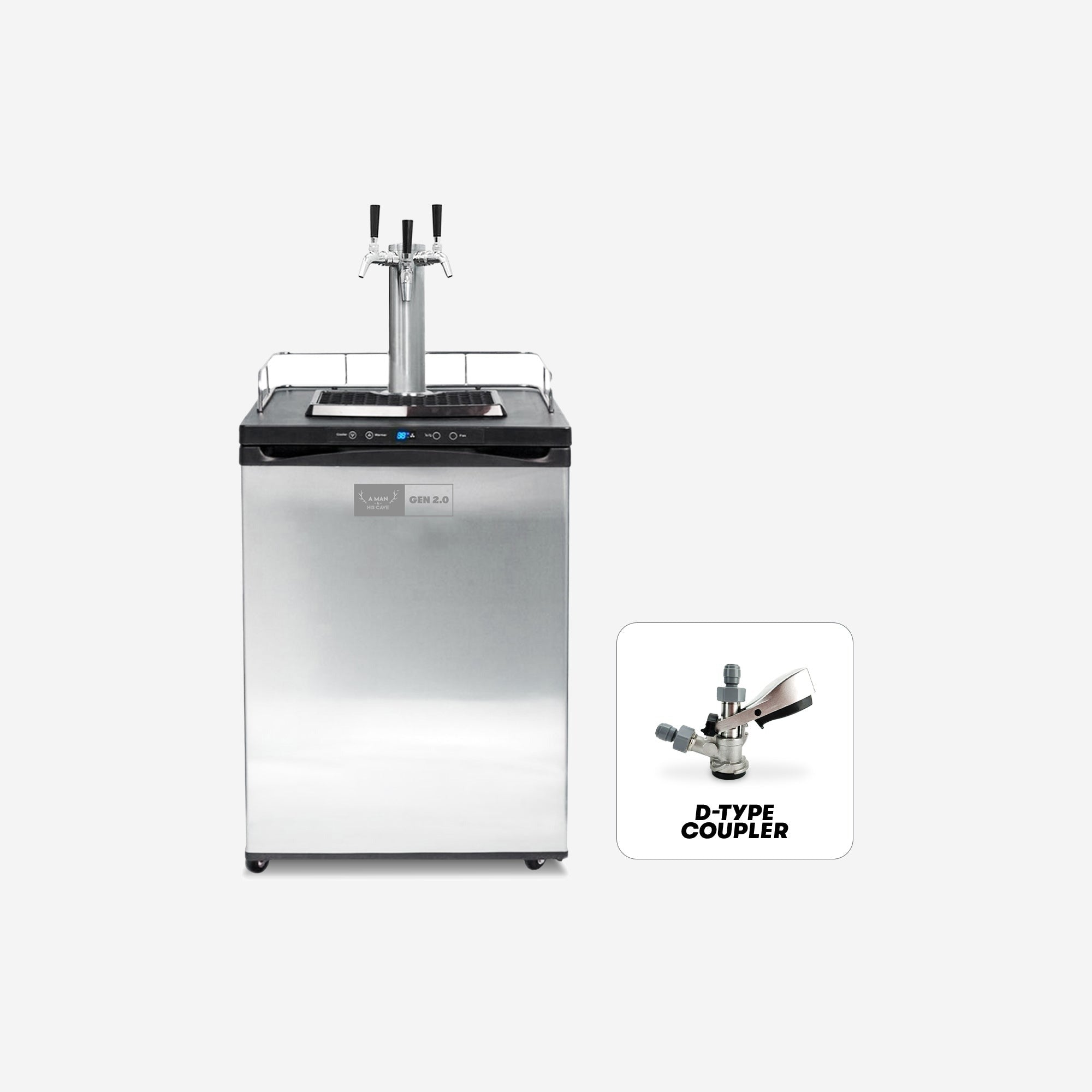 GEN 2.0 Kegerator Triple Tap