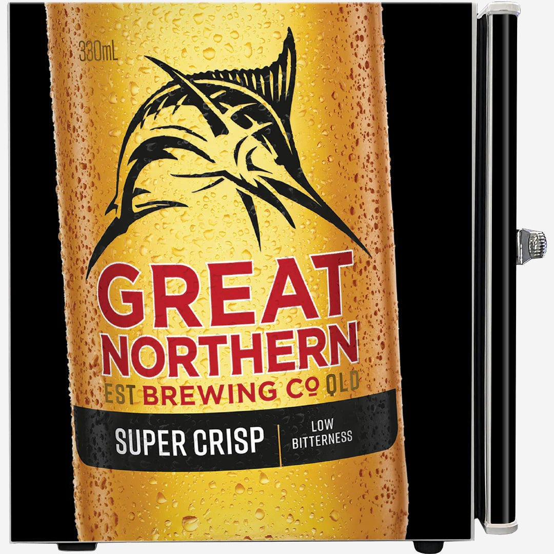 Great Northern Retro Mini Bar Fridge Crisp Design