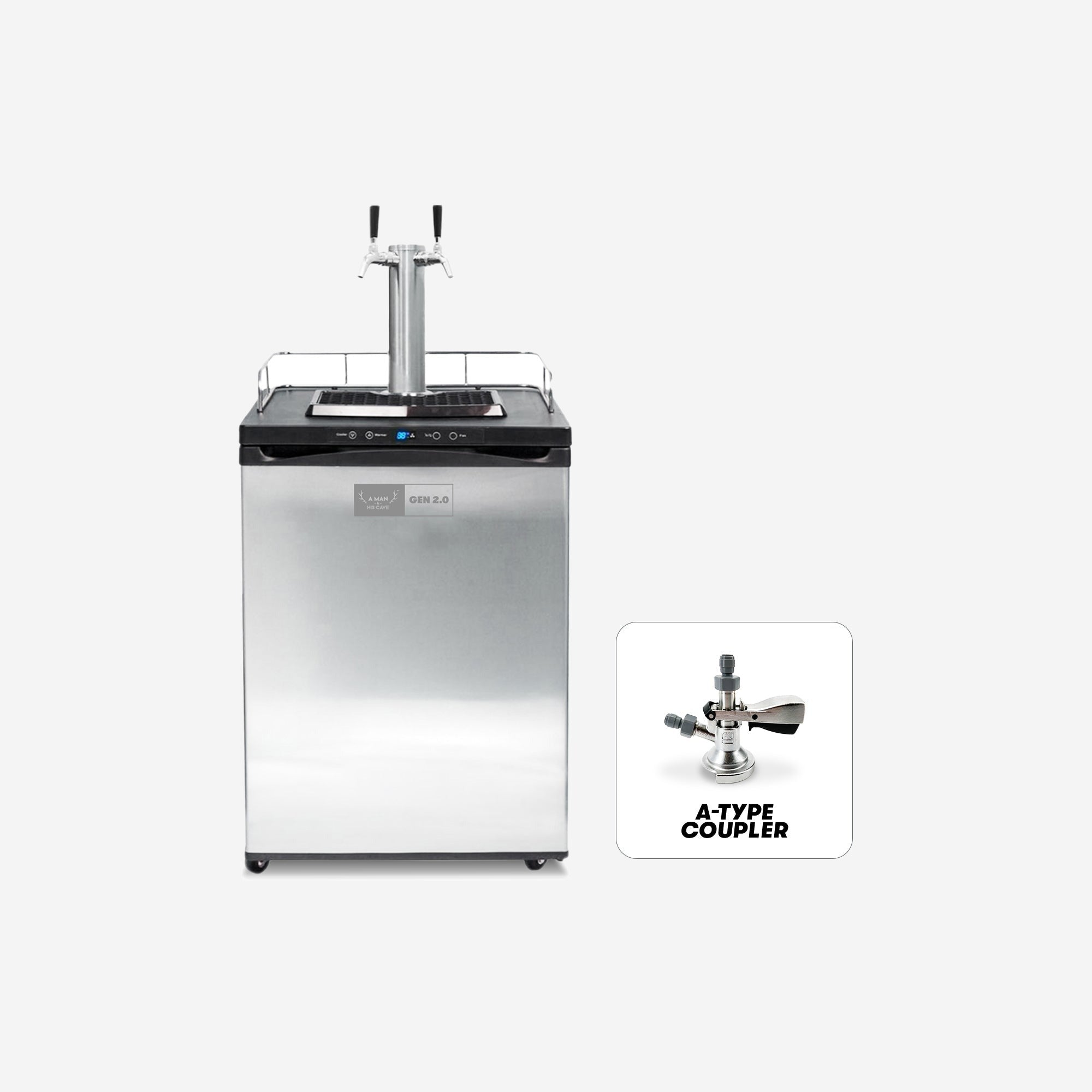 GEN 2.0 Kegerator Double Tap