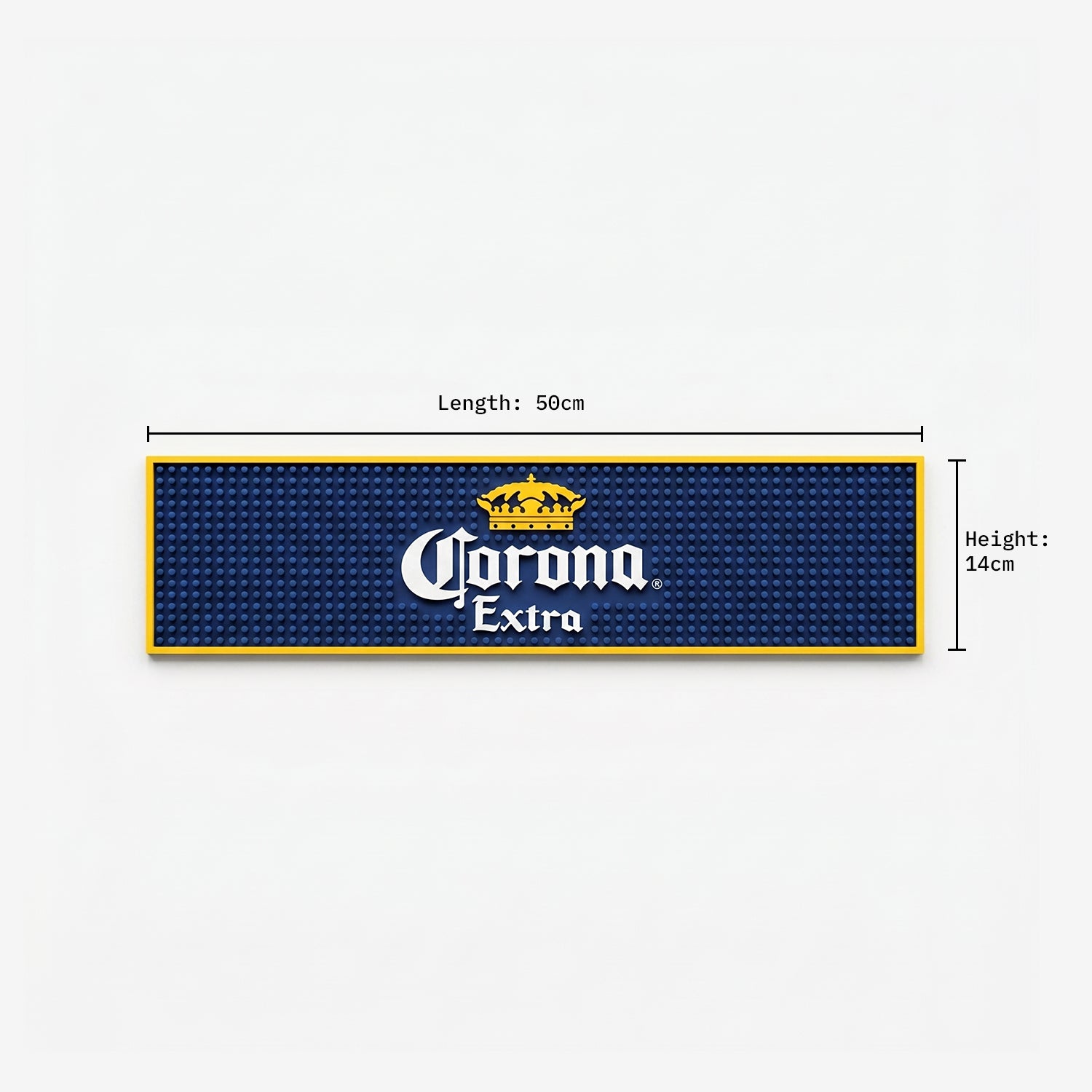 Corona Bar Mat dimensions