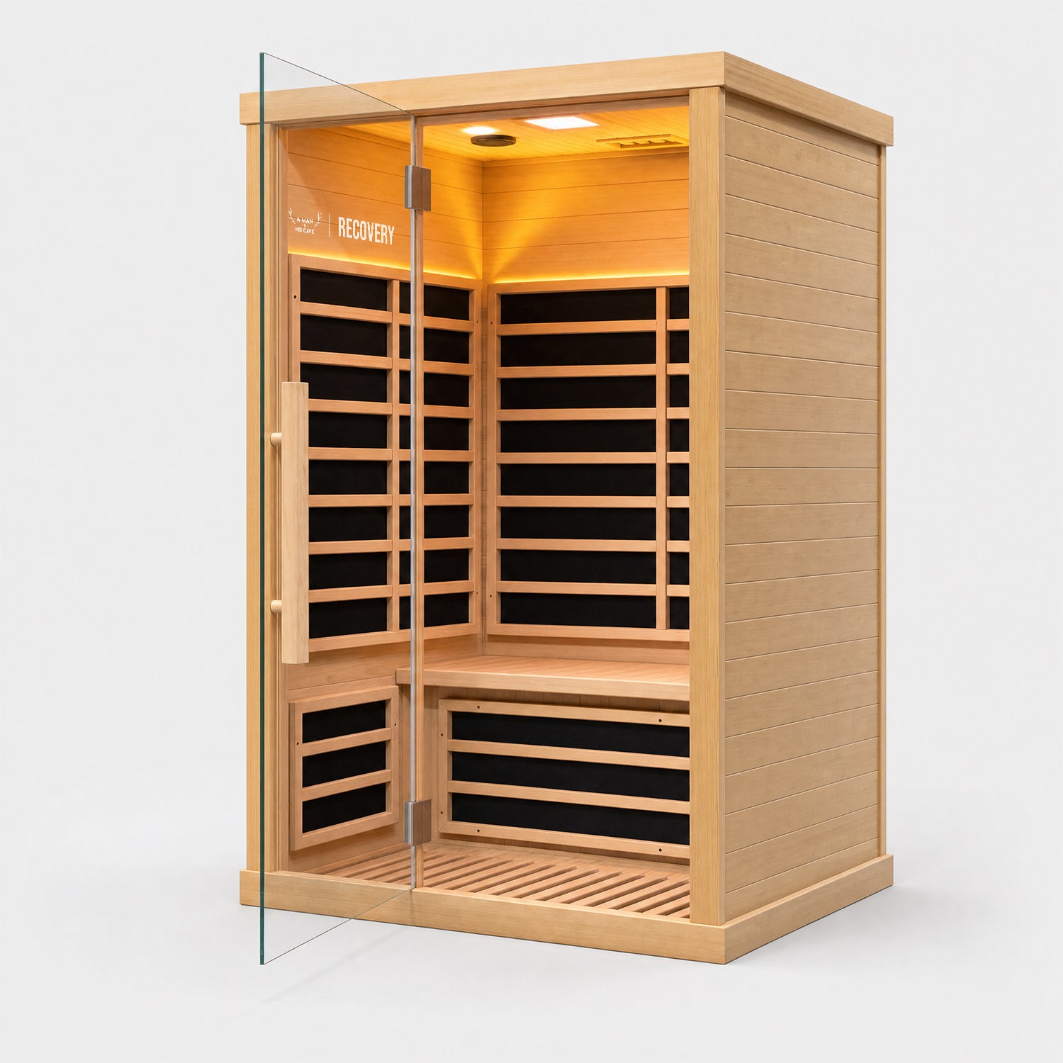 2 Person Infrared Sauna — side angle 2