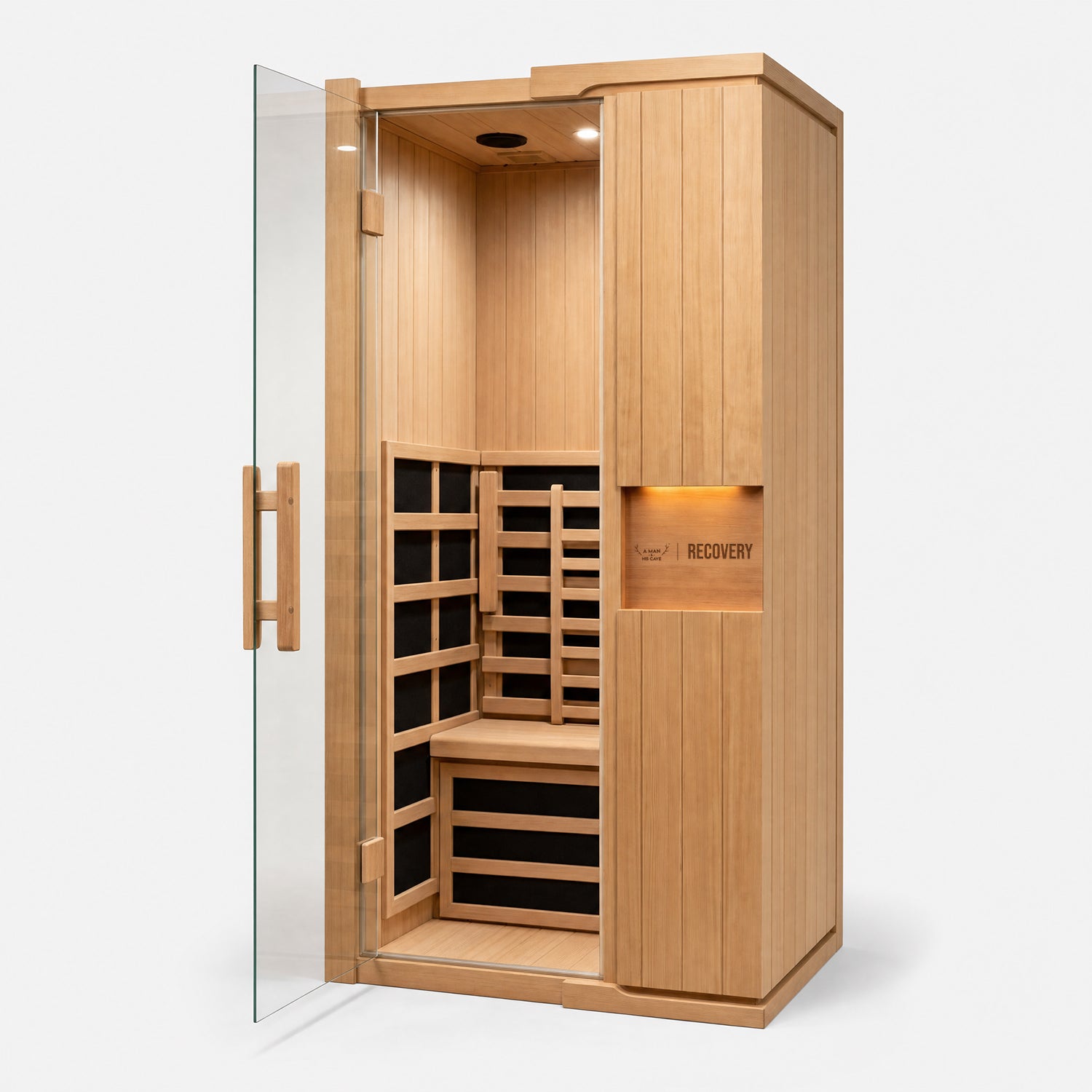 1 Person Infrared Sauna — open door