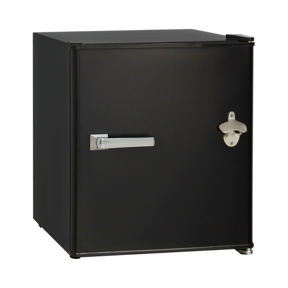 Retro Black Small Vintage Mini Bar Fridge 46 Litre Schmick Brand With Opener