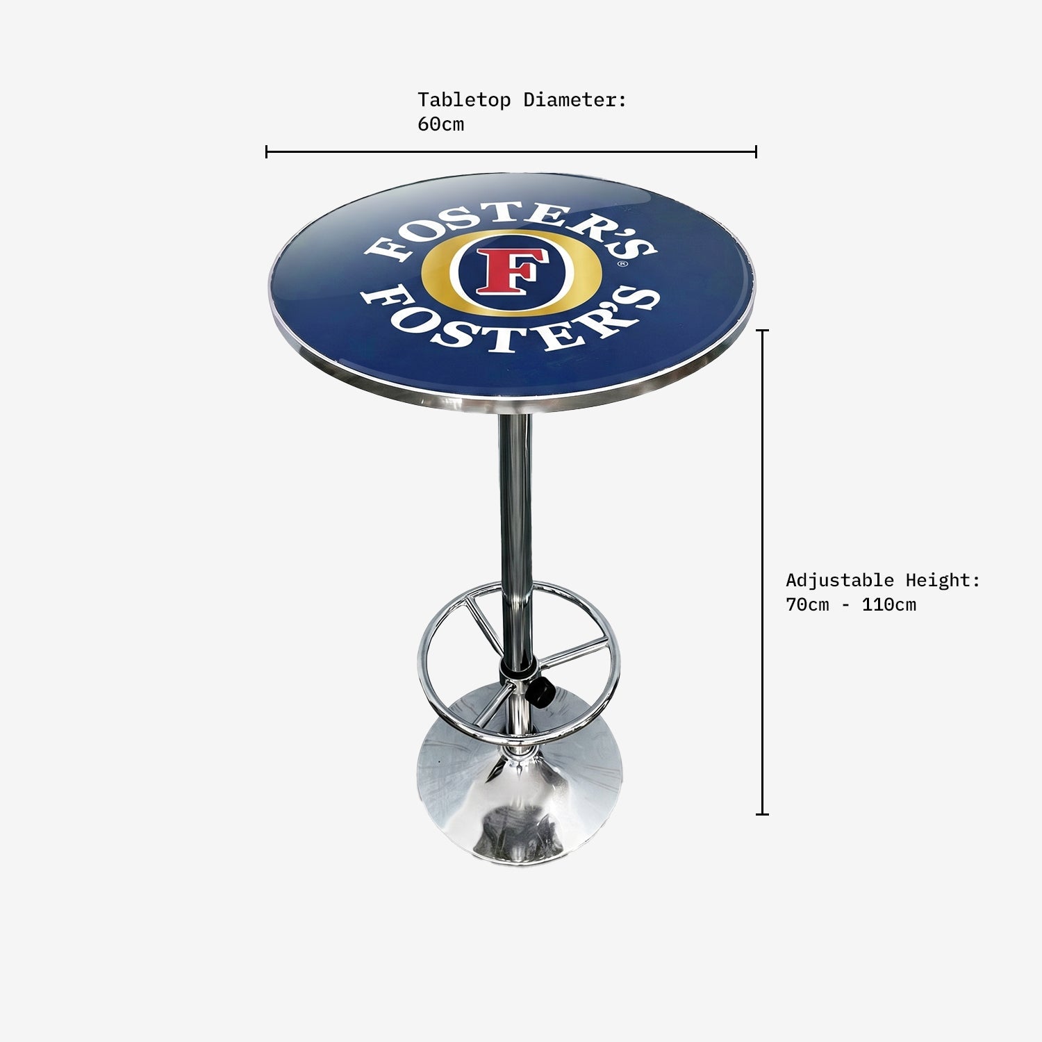 Foster's Retro Bar Stool and Table Set