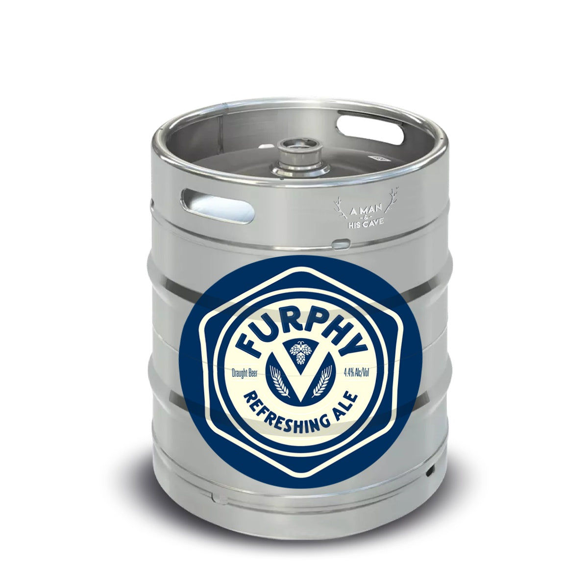 Furphy Lager 50lt Commercial Keg 4.4 AType Coupler [NSW] Premium