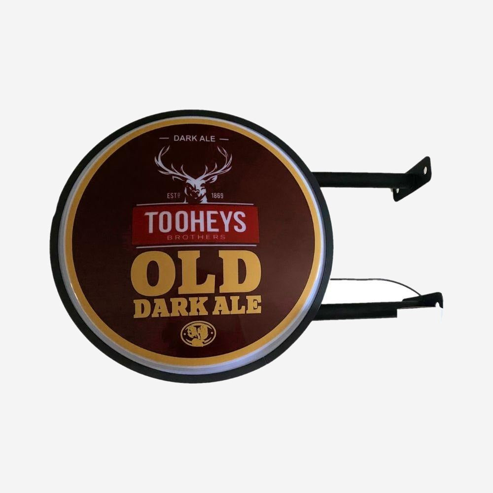 Toohey’s Old Dark Ale Bar Lighting Wall Sign Light LED