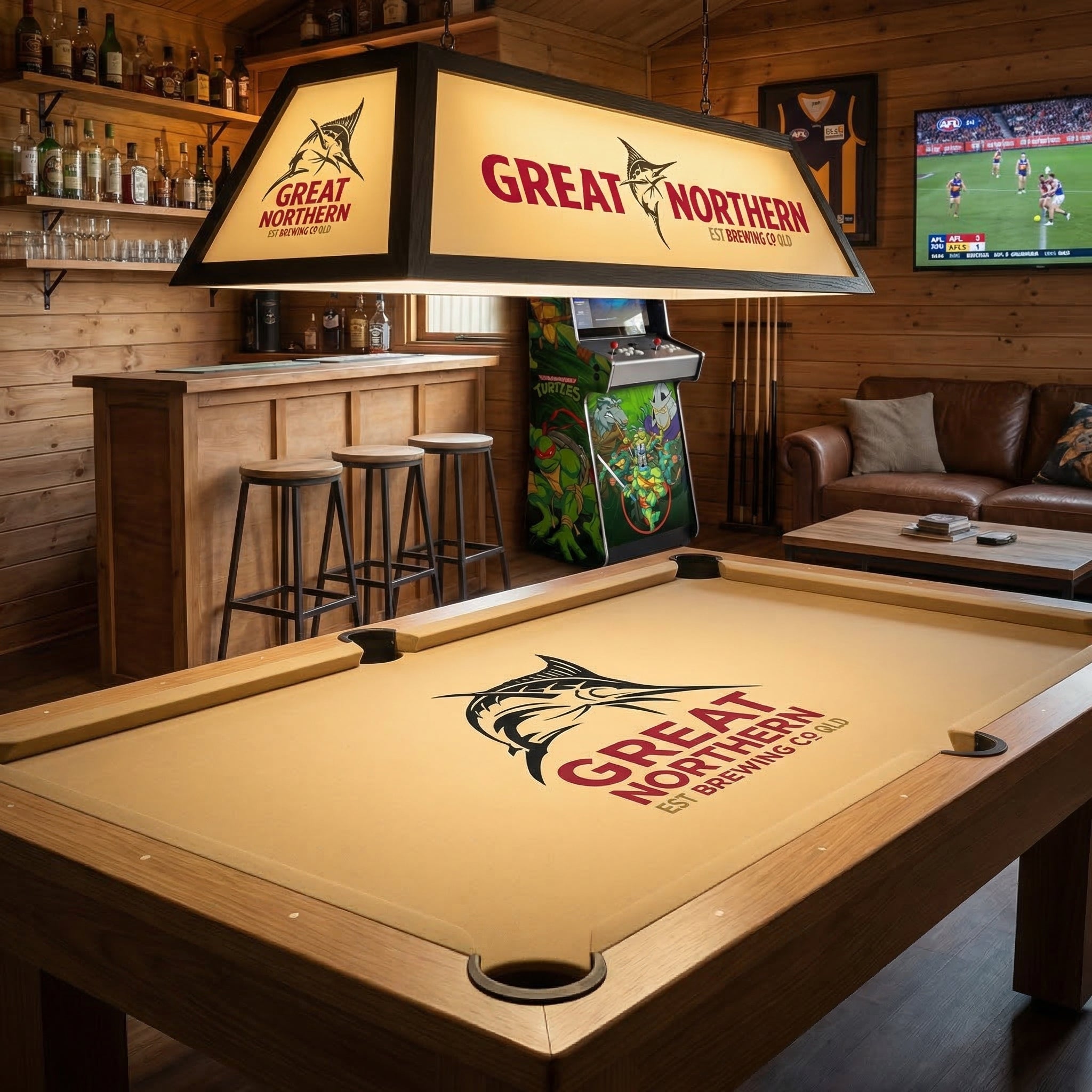 Great Northern Branded Pool Table Lamp (SHIPS IN 8 WEEKS)
