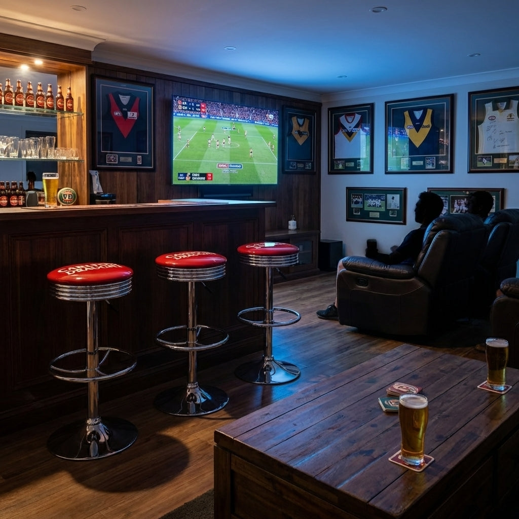 Carlton Draught Retro Bar Stool