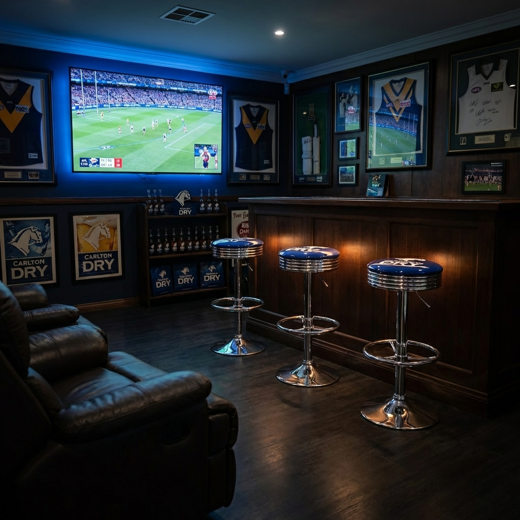 Carlton Dry Retro Bar Stool
