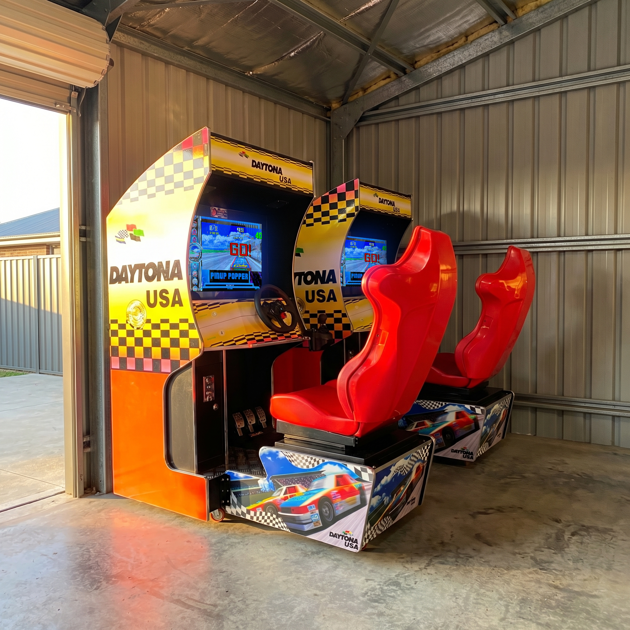 GearShift Pro 500 Games: Ultimate Sit-Down Racing Simulator