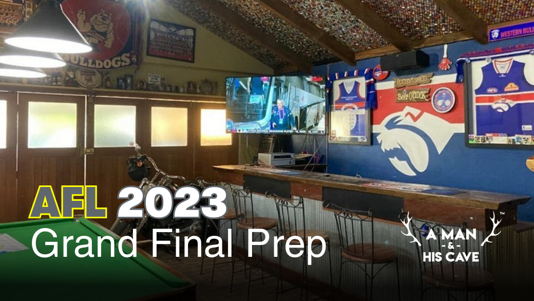 Footy Fever: Getting Your Man Cave Grand Final Ready
