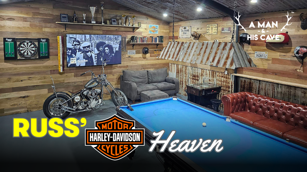 From Harley Bikes to Homemade Brews: A Day in Russ's Man Cave