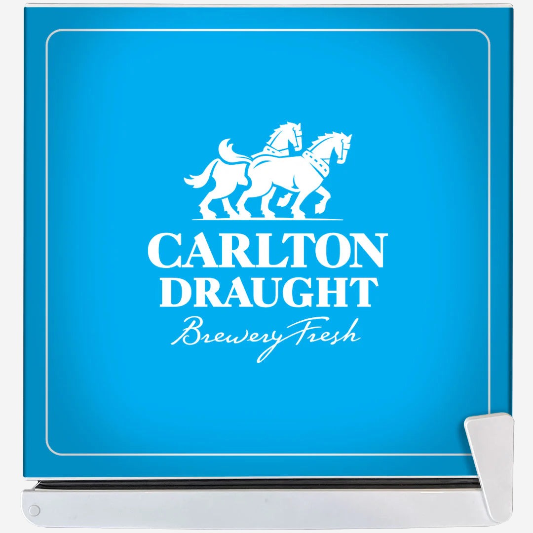 Carlton Draught 'Original' Logo Retro Mini Bar Fridge 1 Year Full Replacement