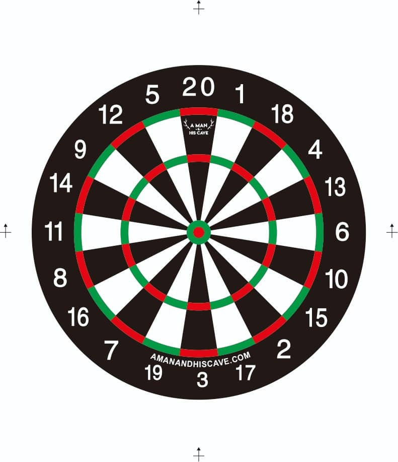 AMAHC Dart Board (BLACK FRIDAY GIFT WITH PURCHASE)