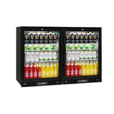 Alfresco Glass 2 Door Bar Fridge Energy Efficient (ON BACKORDER FOR MID MAY)