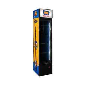 Golden Fleece - Fuel Pump Branded Skinny Upright Bar Fridge