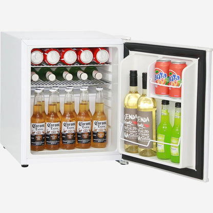 Retro White Vintage Mini Bar Fridge 46 Litre Schmick Brand With Opener