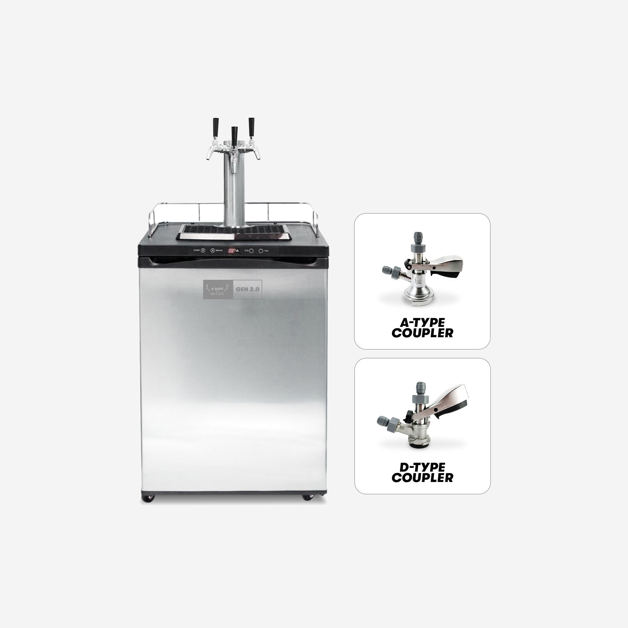 GEN 2.0 Kegerator Triple Tap