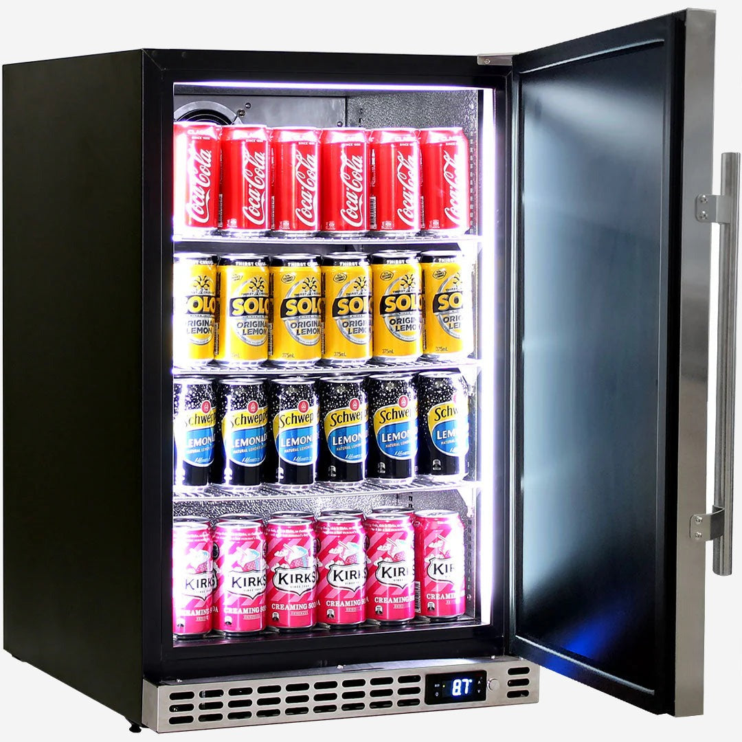 Schmick Quiet Running Front Venting Under Bench Bar Fridge Model SK116R-SD