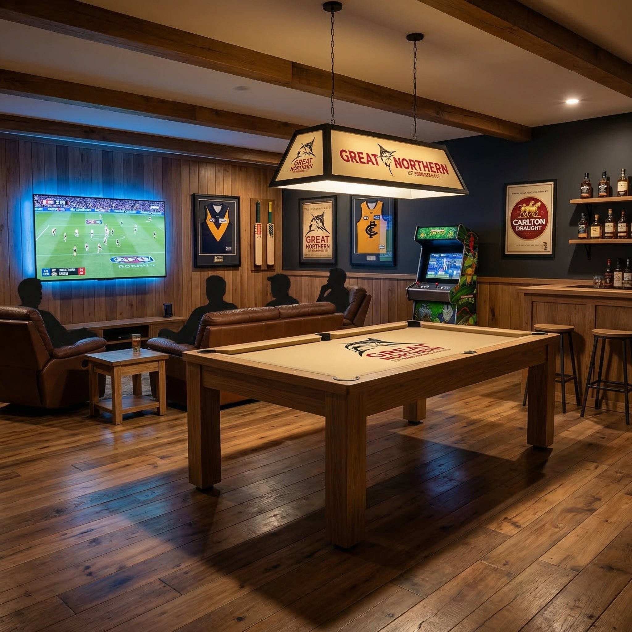 7ft pool table Great Northern branded Australia