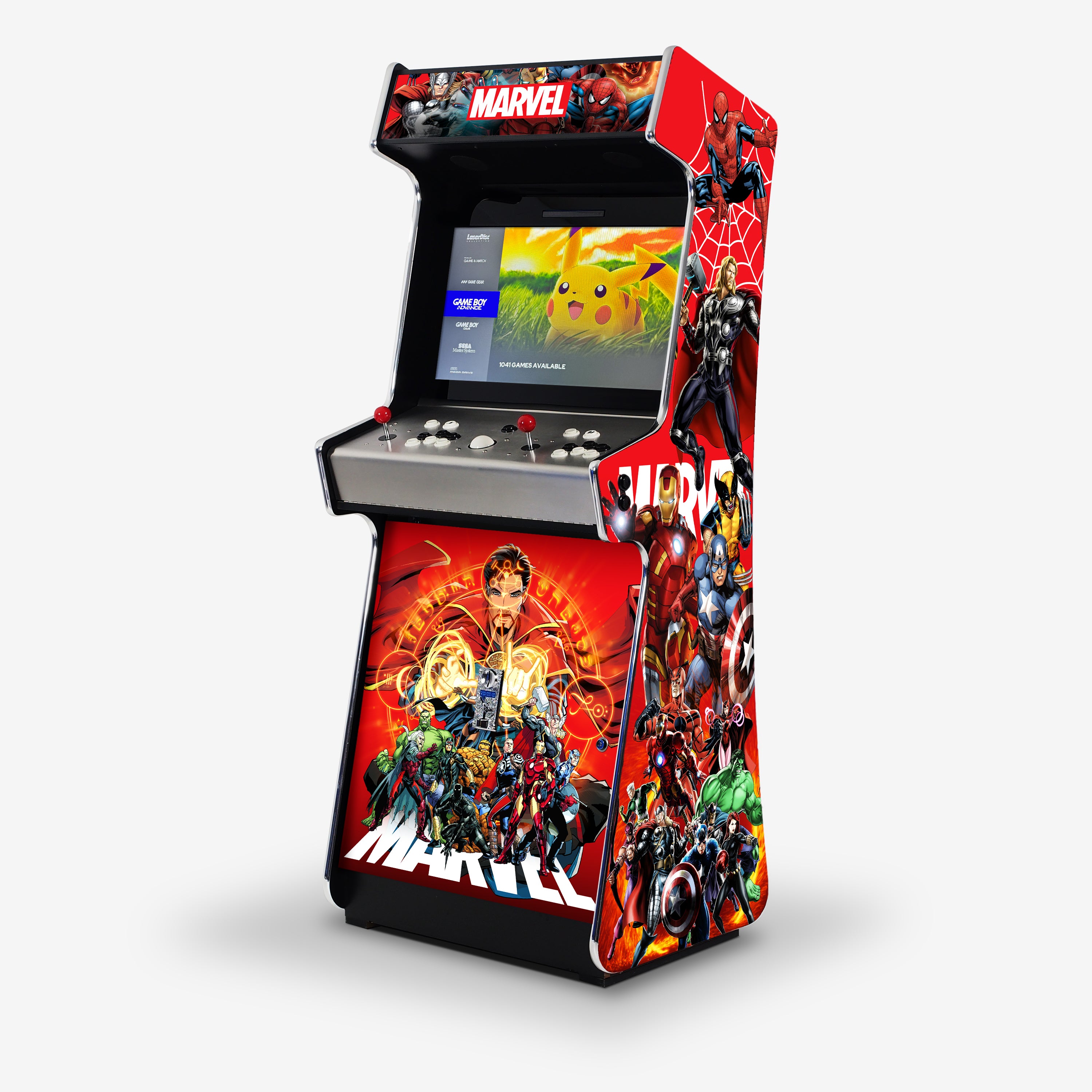 Marvel Arcade Machine - Platinum [ON BACKORDER LATE APR]