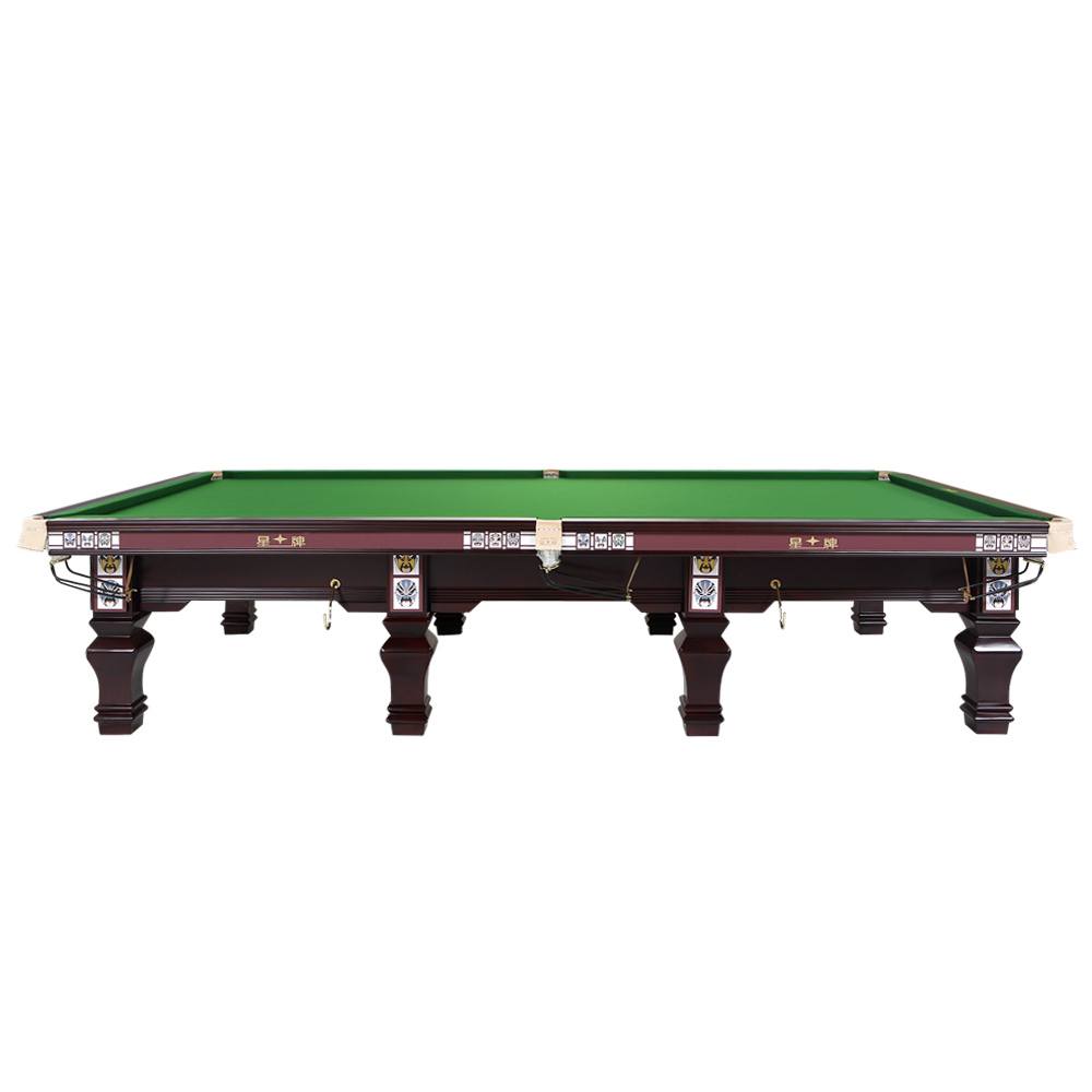 Pool Table - Xingpai Star Tournament 12FT British Snooker Table Facebook Element Billiard Table XW105