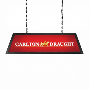Carlton Draught Branded Pool Table Lamp