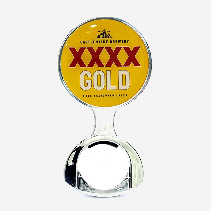 XXXX Gold - 73 mm Chrome Decal Holder