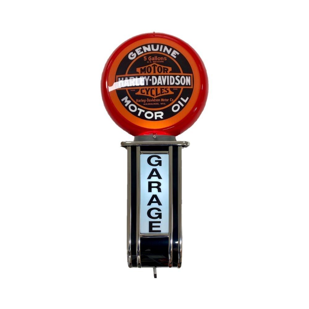 Massive Harley Davidson Motor Oil GARAGE Wall Sign Led Bar Lighting Light RED