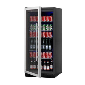 308 Litre Upright Glass Door Bar Fridge