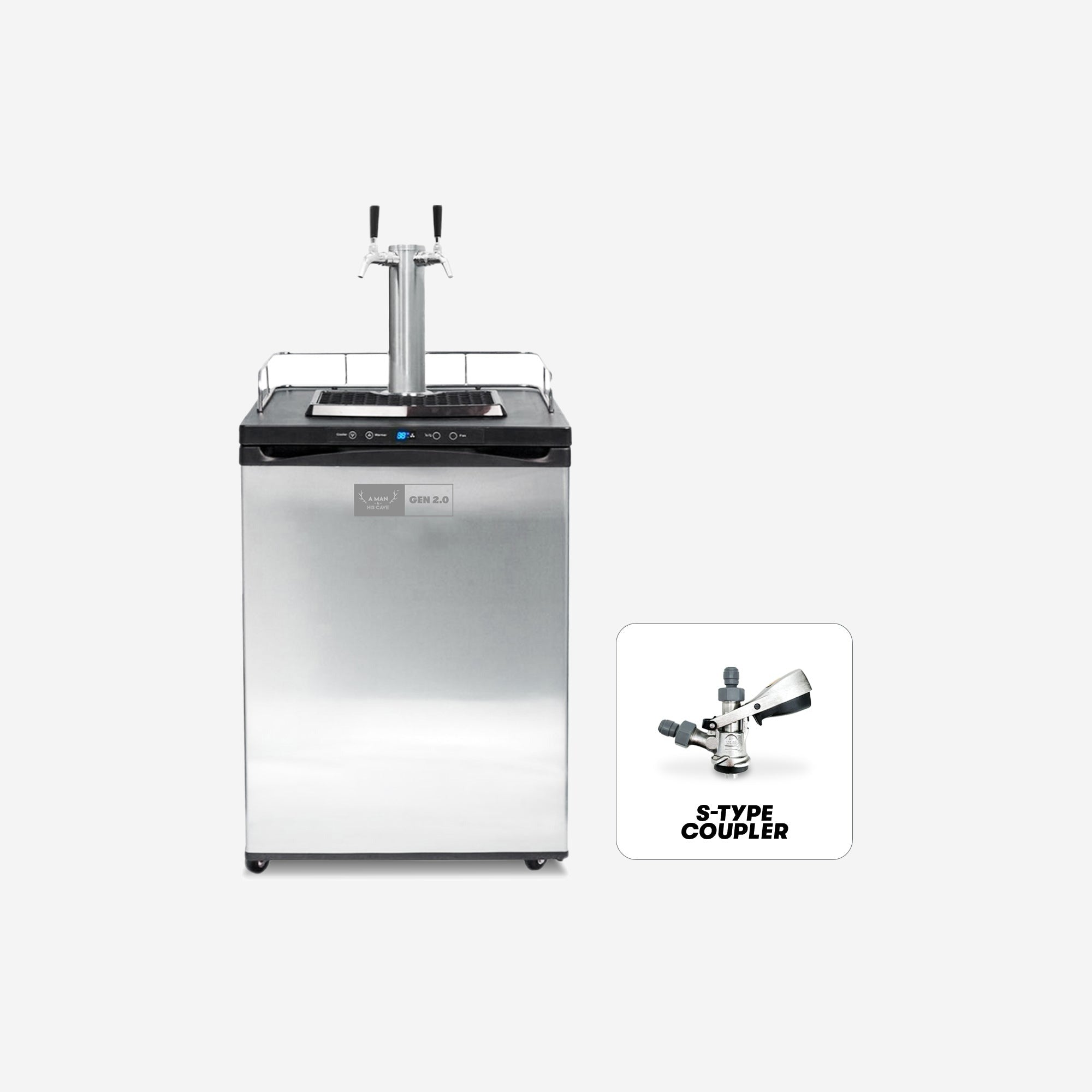 GEN 2.0 Kegerator Double Tap