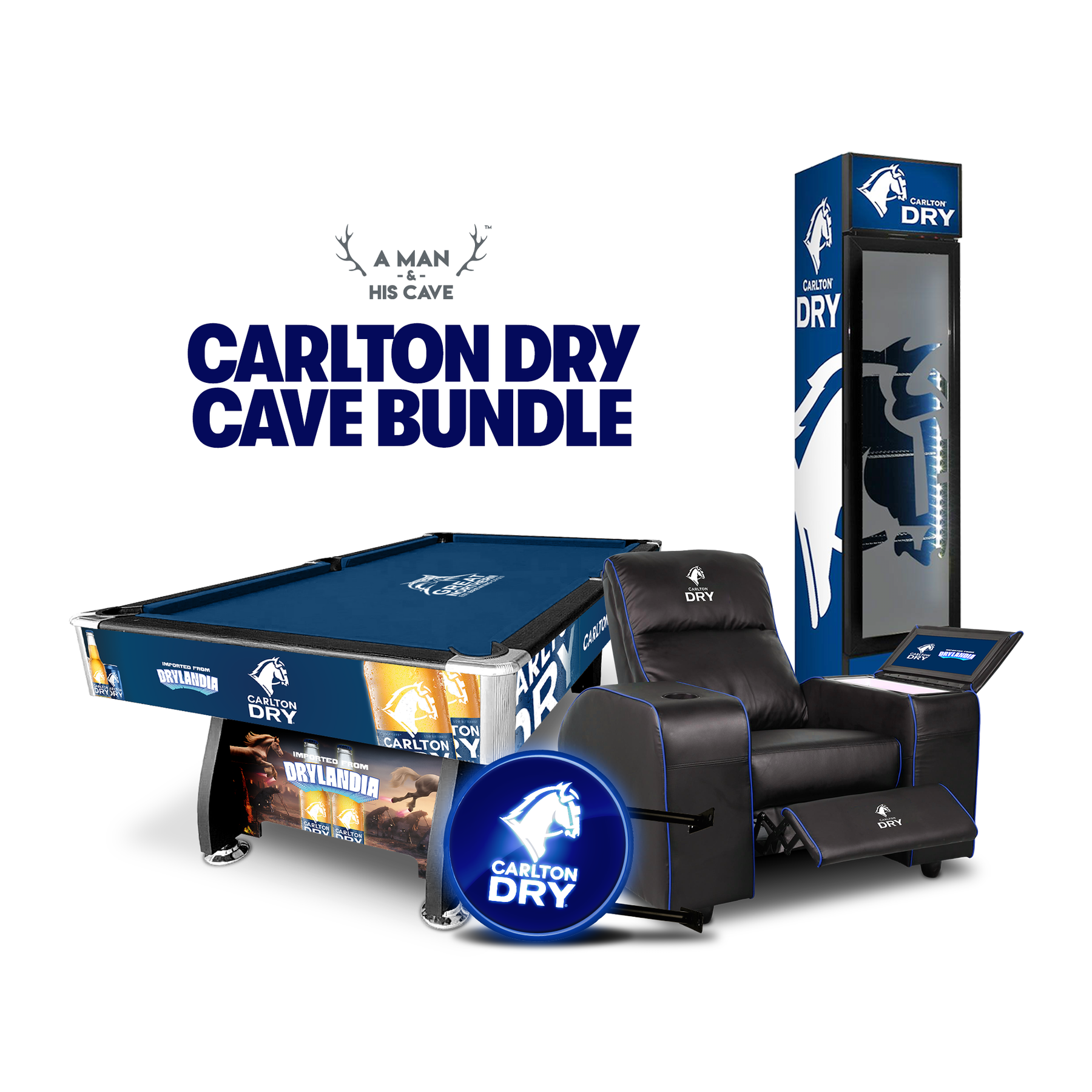 Carlton Dry 'Cave' Bundle (ON BACKORDER EARLY JUN)