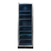 405 Litre Upright Glass Door Bar Refrigerator Right Hand Hinge / 5-Year Warranty (+$299) / Glass Door With Stainless Steel Frame