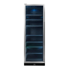 405 Litre Upright Glass Door Bar Refrigerator Right Hand Hinge / 5-Year Warranty (+$299) / Glass Door With Stainless Steel Frame