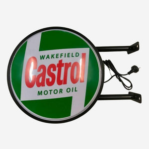 CASTROL MOTOR OIL Bar Lighting Wall Sign Light LED