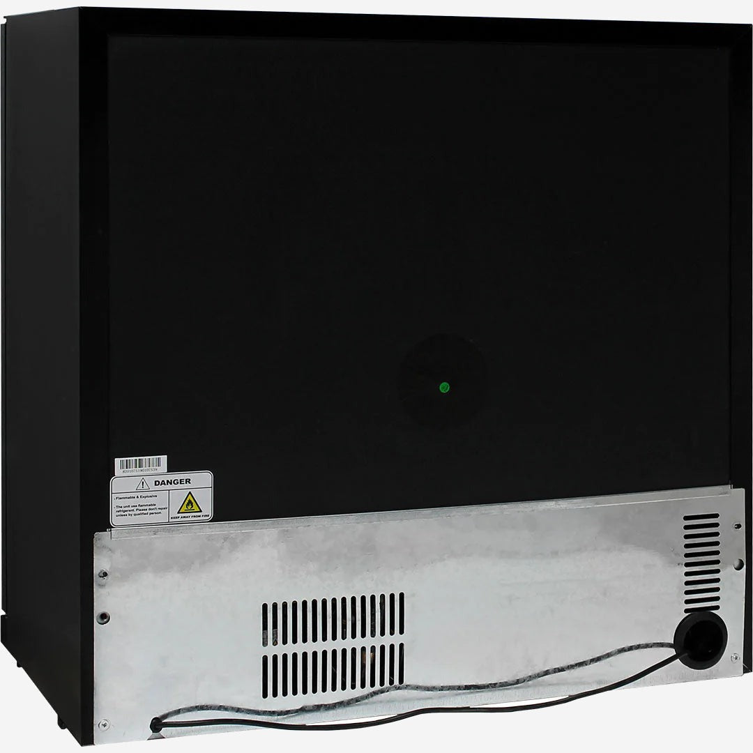 Schmick Stainless Bar Fridge 2 Door With Heated Glass and Triple Glazing Model SK190-SS