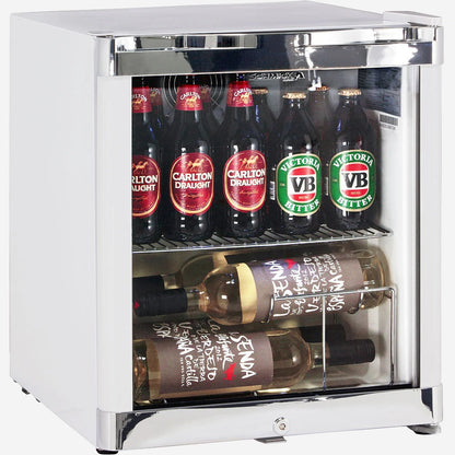 Schmick Glass Door Bar Fridge Tropical Mini 50 Litre - Model HUS-SC50W