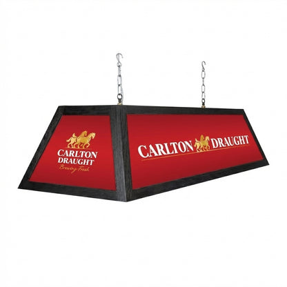 Carlton Draught Branded Pool Table Lamp (SHIPS IN 8 WEEKS)