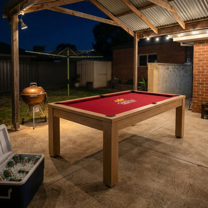 7ft pool table Carlton Draught branded Australia