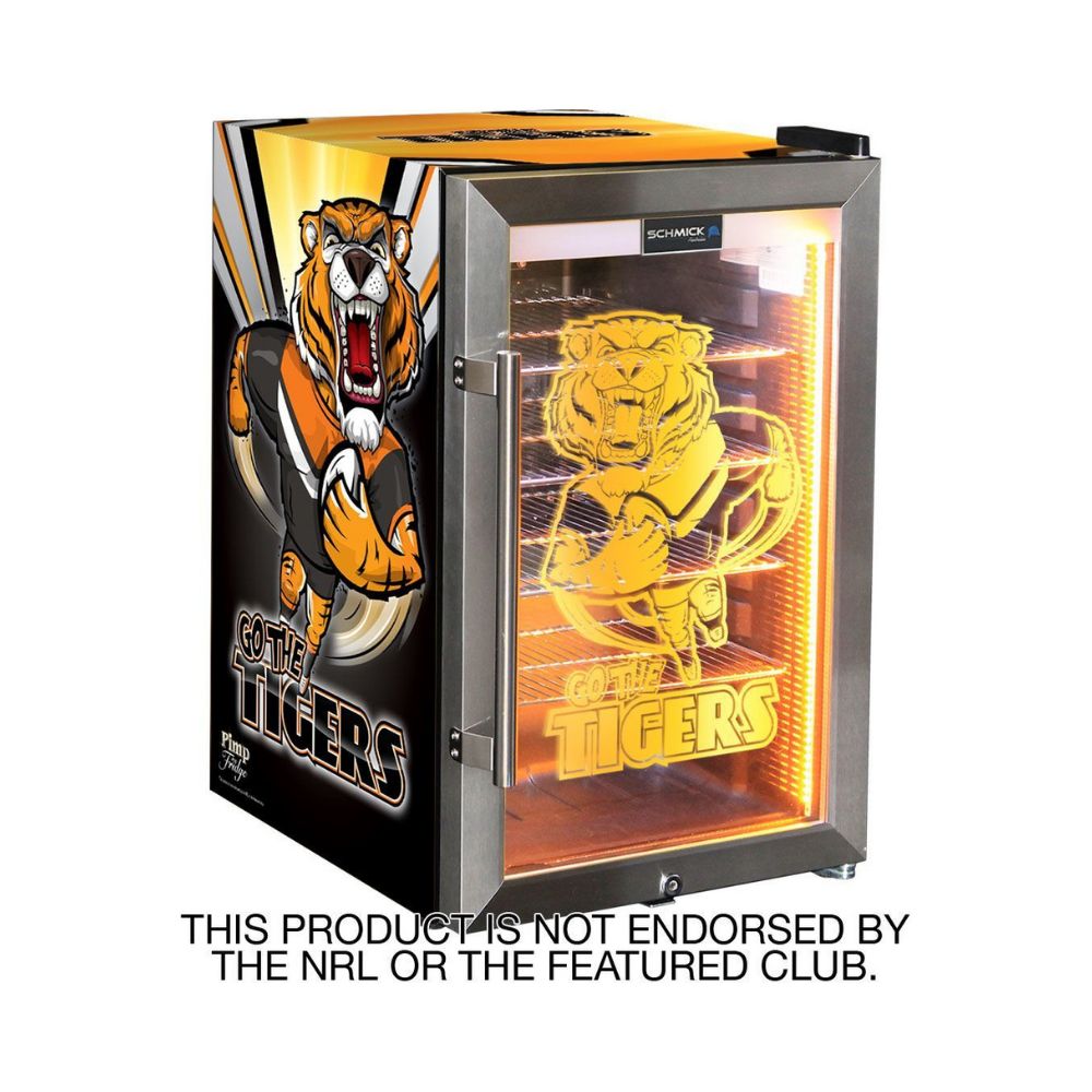 Tigers Rugby Team Design Club branded bar fridge