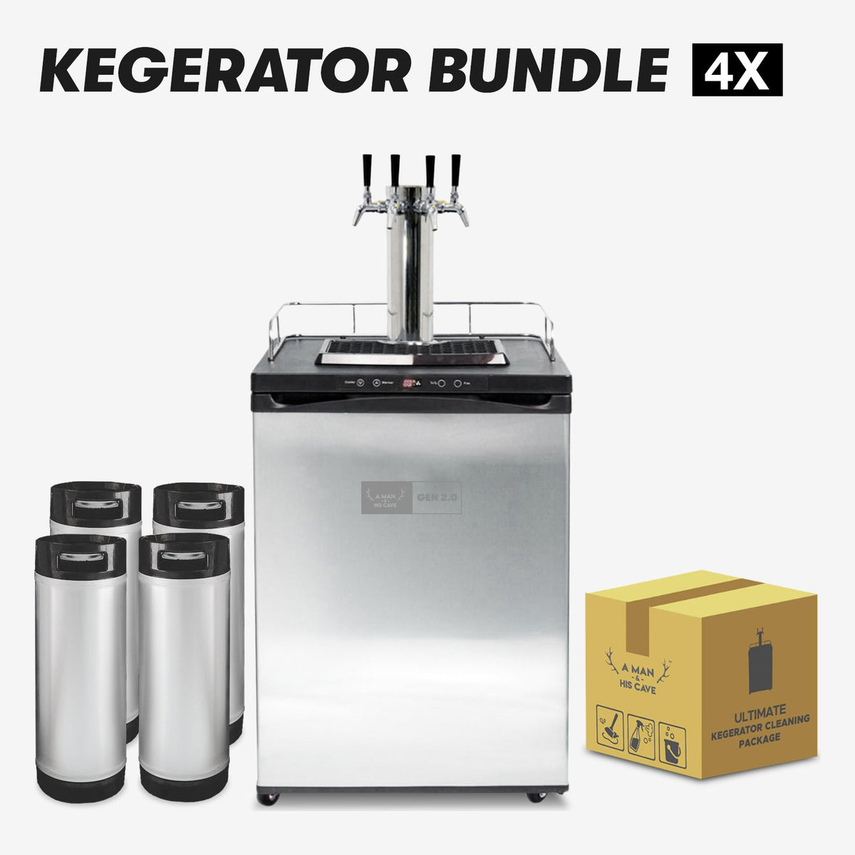 Kegerator Bundle 4X