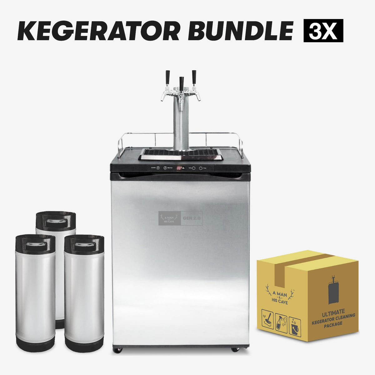 Kegerator Bundle 3X