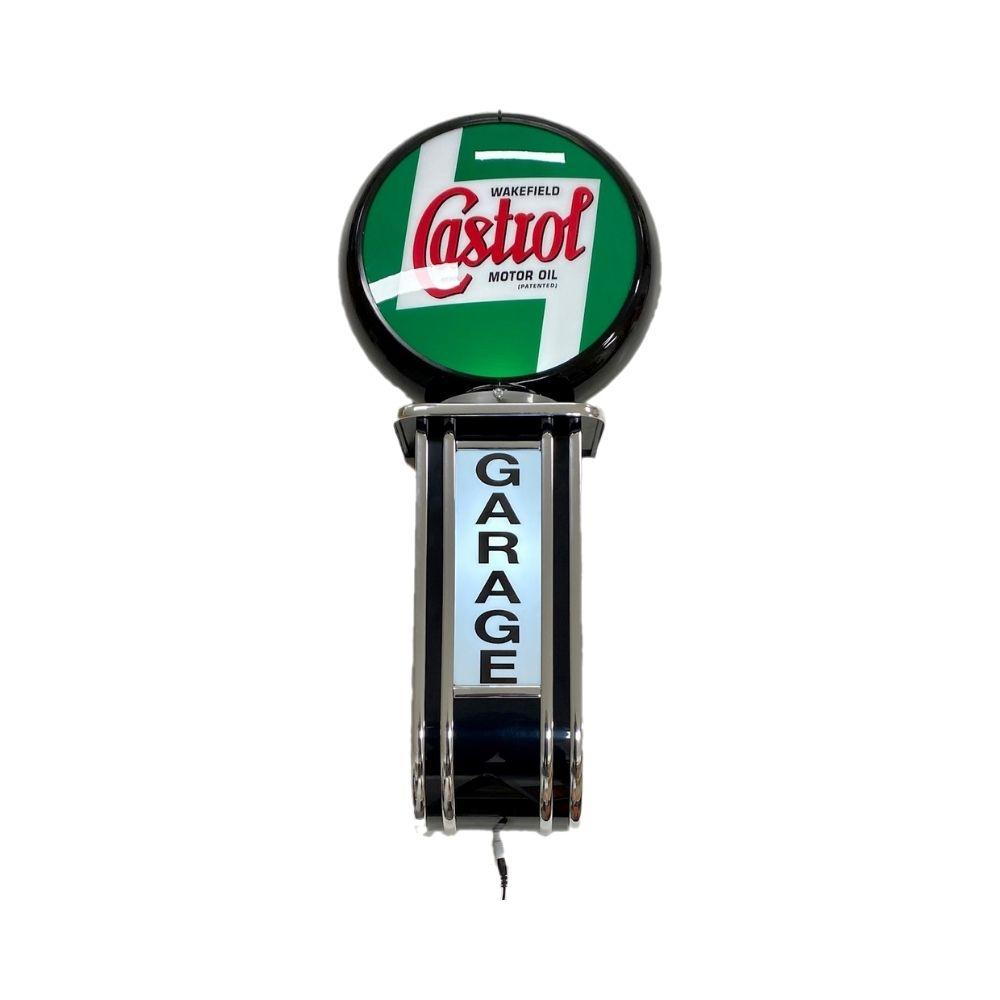 Massive Castrol Motor Oil LED GARAGE Wall Sign Led Bar Lighting Light