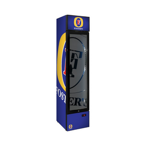 Fosters Branded Skinny Upright Bar Fridge