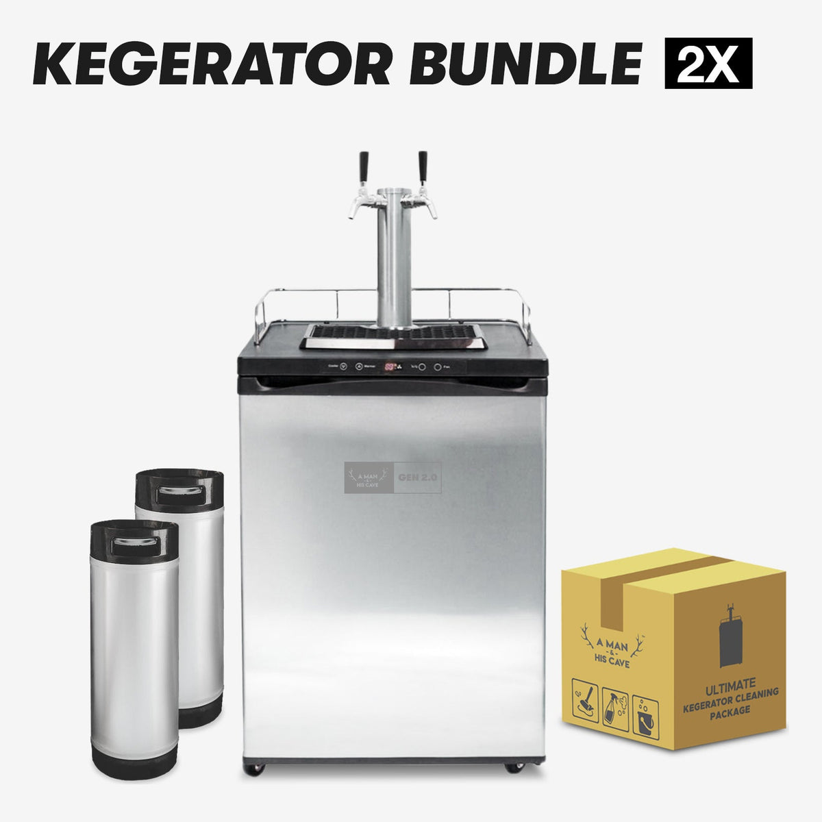 Kegerator Bundle 2X